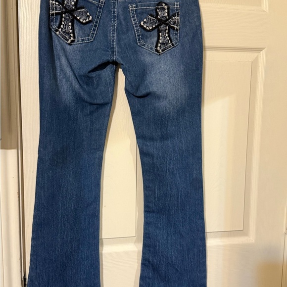 Look Alike Jeans Size 9 Bootcut medium wash - Picture 5 of 7